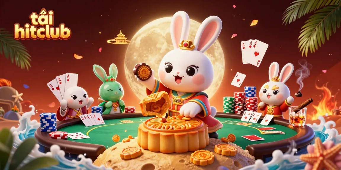 Launch your gaming experience with tải hitclub and indulge in a vibrant casino scene featuring poker chips and more.