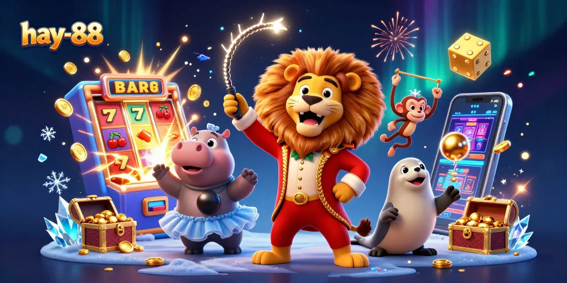 Experience the exhilarating fun of hay-88 with vibrant casino characters and a jackpot explosion