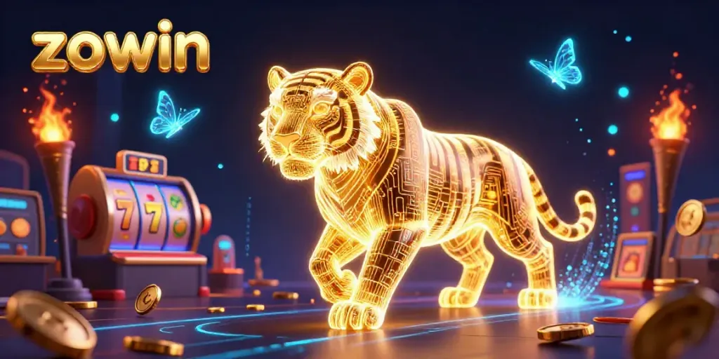 Experience exhilarating gaming with Zowin in a vibrant digital casino landscape.