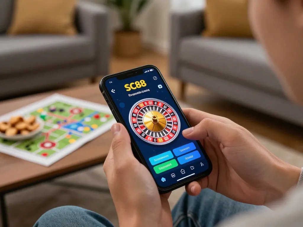 Engaging with the SC88 casino app while enjoying dynamic mobile gambling experience