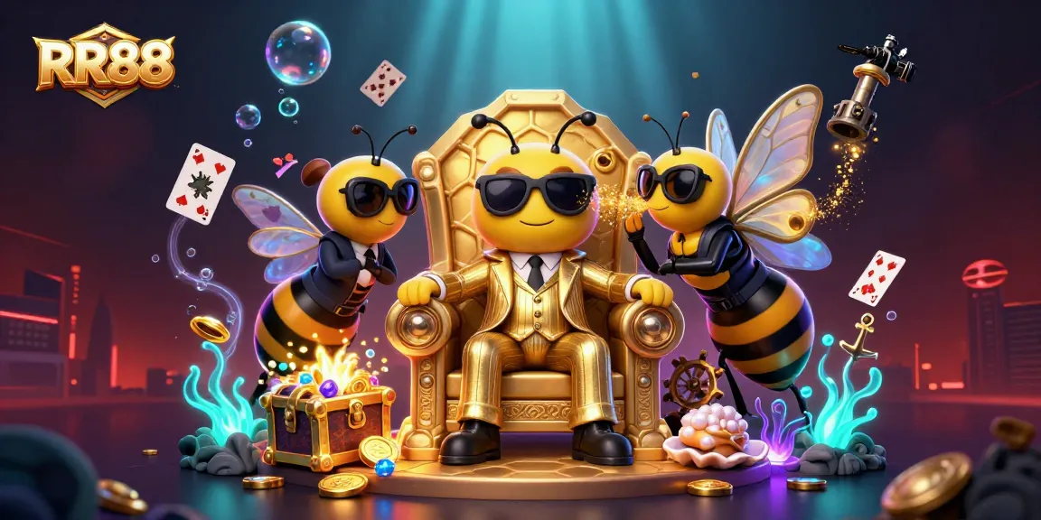 Experience thrilling gameplay with the RR88 bumblebee mob boss in an exciting casino environment
