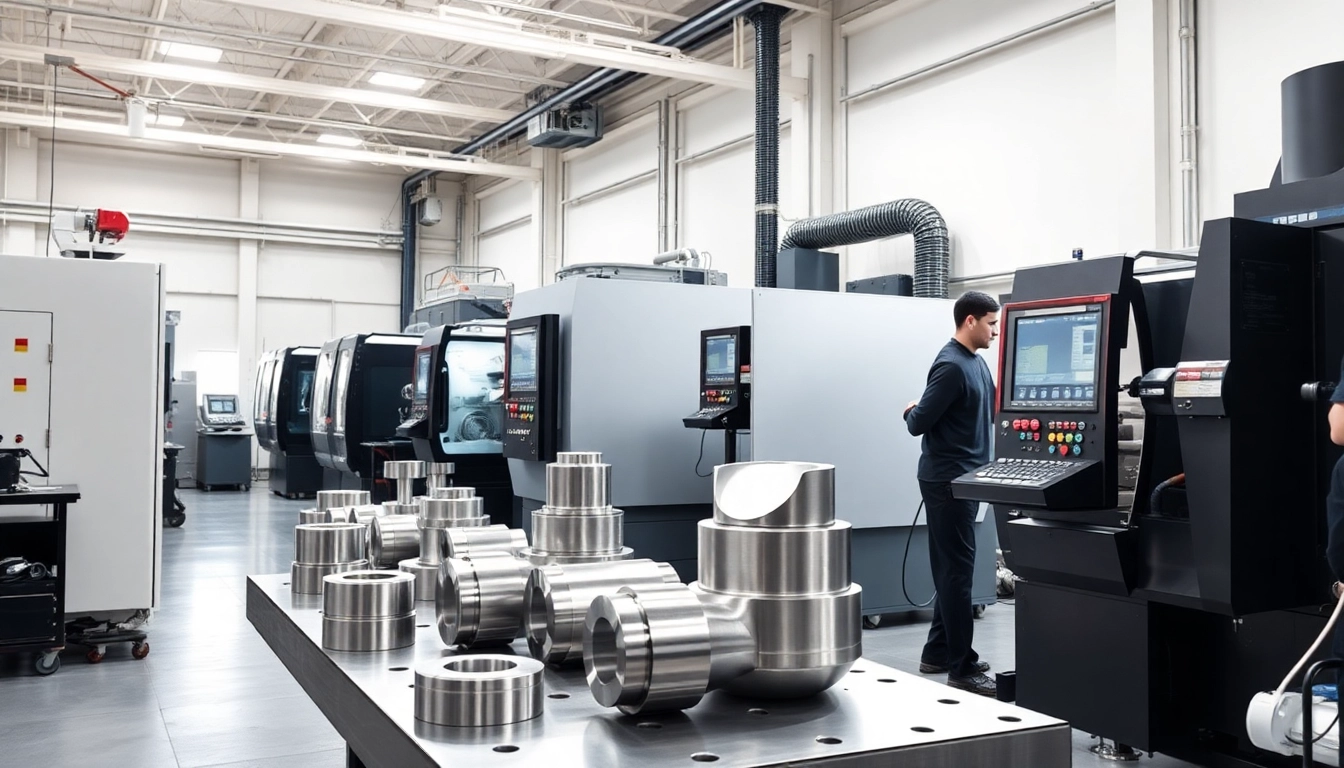 CNC drehteile Fertigung mit modernen Maschinen und erfahrenen Techniker.