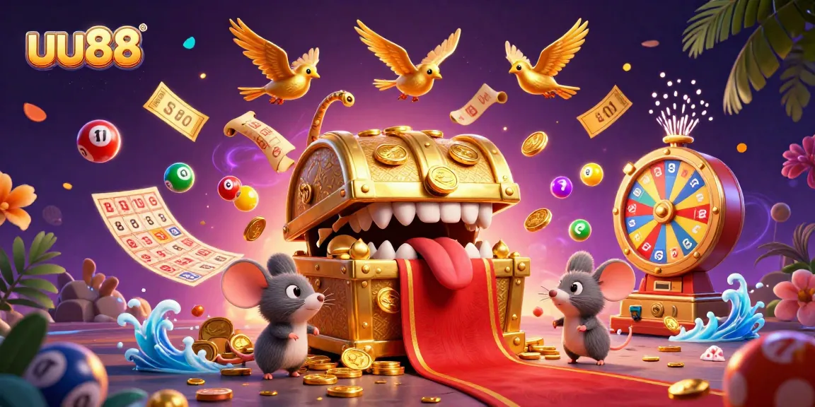 Play colorful lottery balls and engaging elements with uu88 in a vibrant online gaming scene.