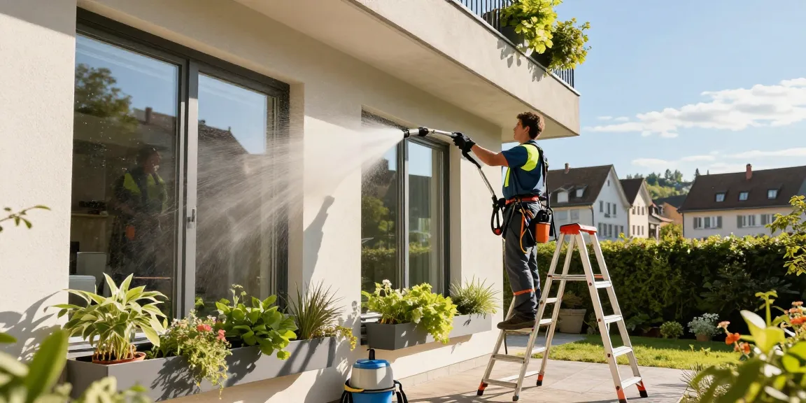 Professional window cleaning service in Solothurn enhancing home aesthetics with sparkling fensterreinigung solothurn.