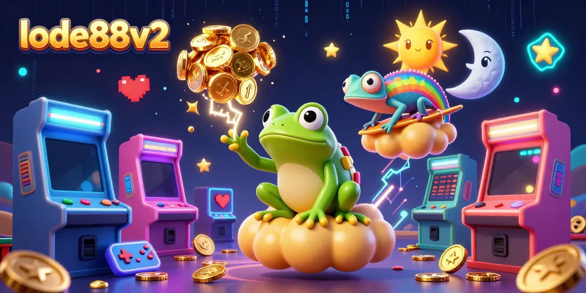 Experience thrilling gameplay with lode88v2 as magical characters generate golden coins in a vibrant casino.