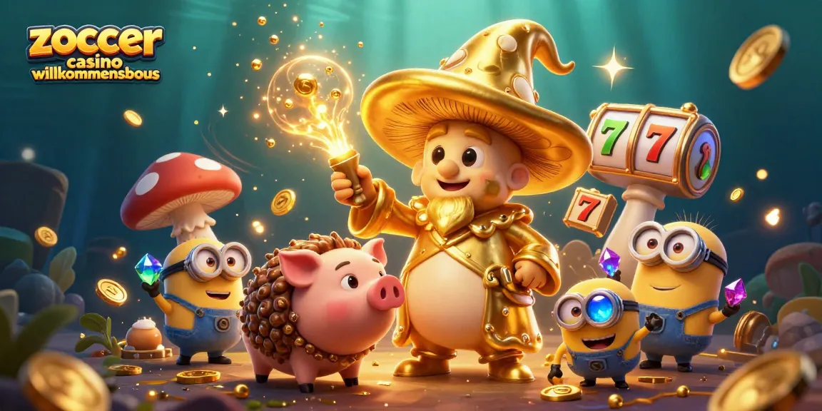 Experience the excitement at Zoccer Casino with the incredible willkommensbonus and vibrant magical elements!