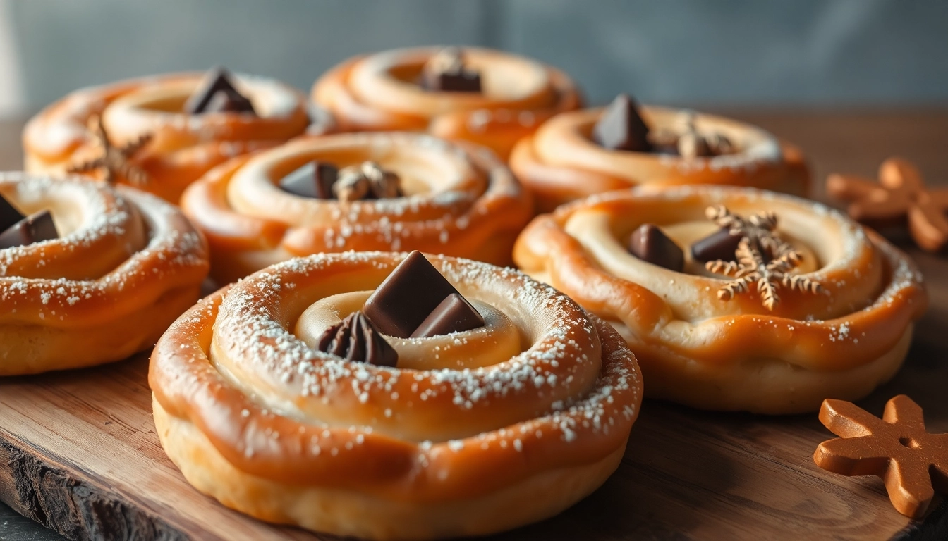 Frisch gebackene Haschkekse mit Schokoladenstückchen auf Holzbrett serviert.