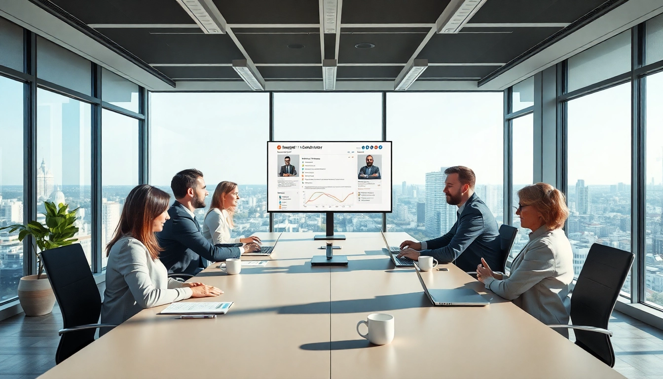 Teamarbeit in der Headhunter Agentur zur Rekrutierung von Fachkräften.