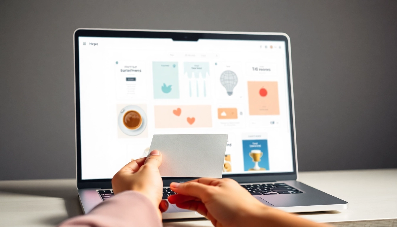 Kartenversand: Benutzerfreundliche Plattform für den Versand individueller Postkarten.