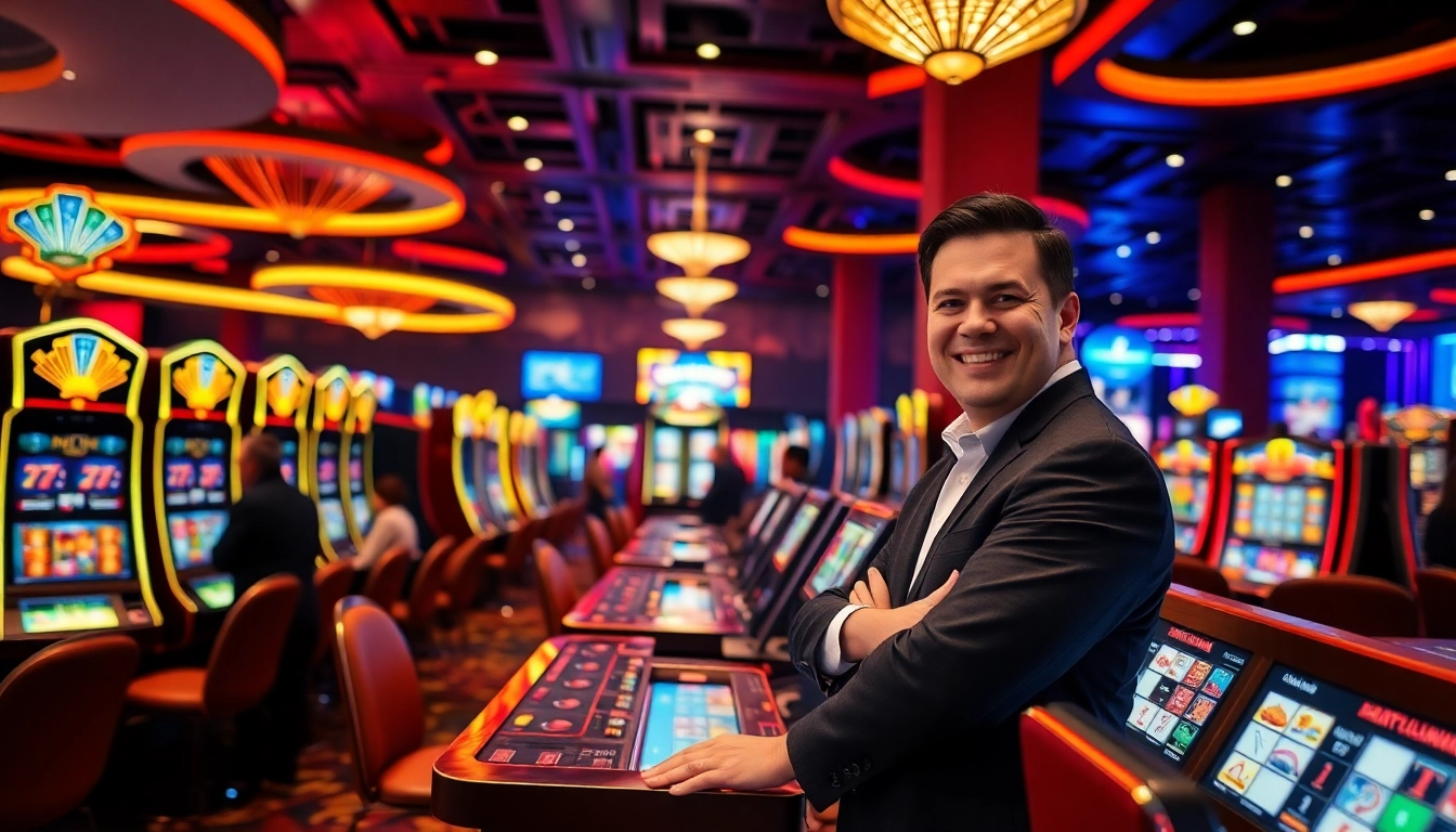 Az online kaszinó élvezete játékosok körében, akik izgatottan várják a nyereményeket.