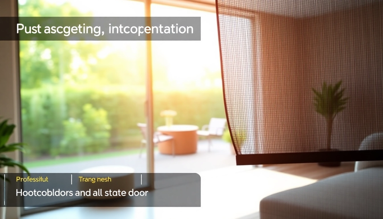 Installs an insektenschutz terrassentür effectively while enhancing outdoor comfort.