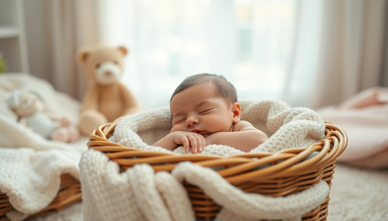 Neugeborenes Babyshooting in entspannter häuslicher Umgebung mit feinem Licht.